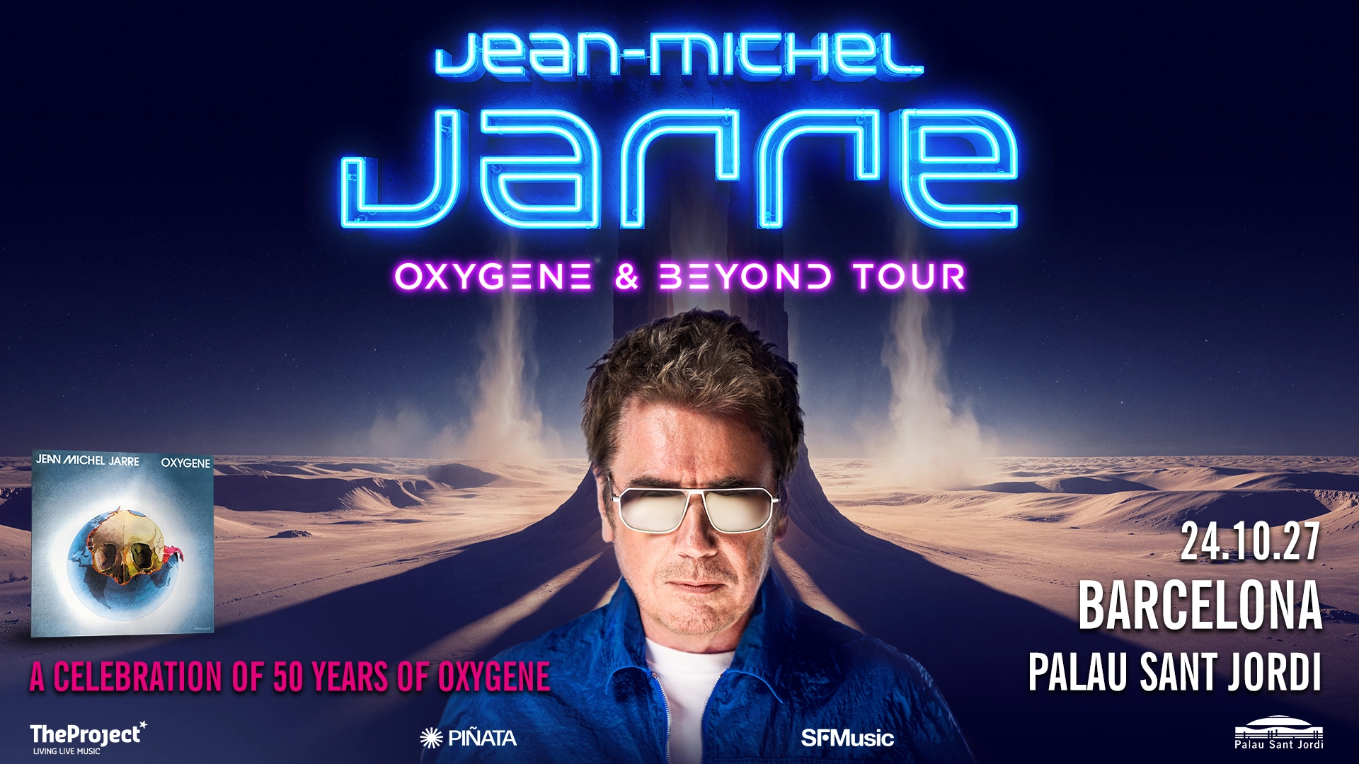 Jean-Michel Jarre en Palau Sant Jordi Tickets