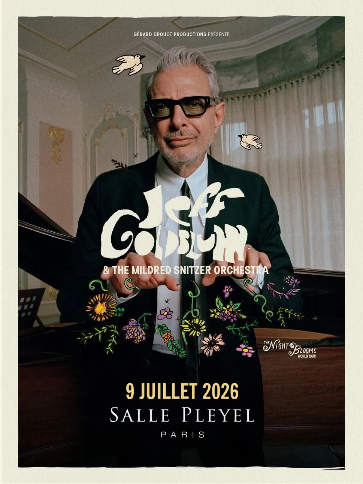 Jeff Goldblum and The Mildred Snitzer Orchestra at Salle Pleyel Tickets