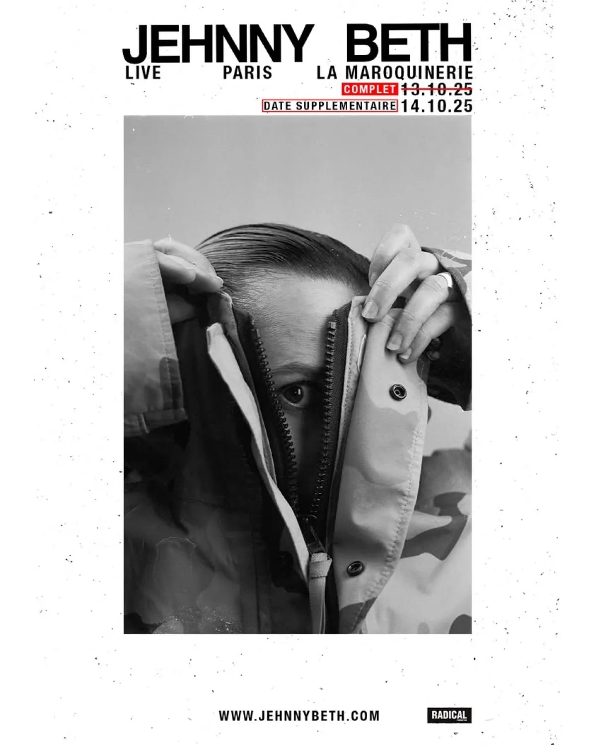 Billets Jehnny Beth (La Maroquinerie - Paris)