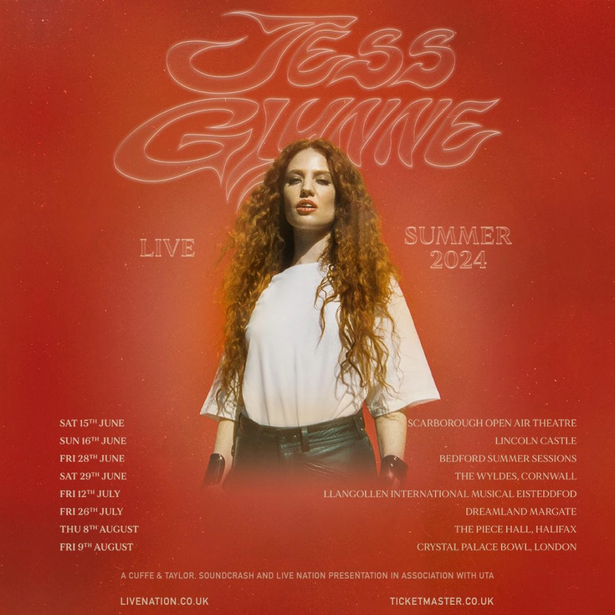 Jess Glynne at Scarborough Open Air Theatre Tickets