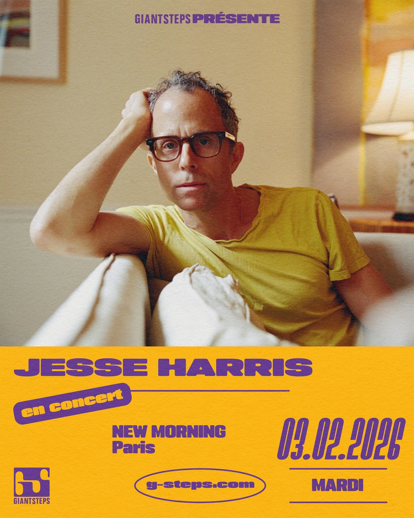 Billets Jesse Harris (New Morning - Paris)