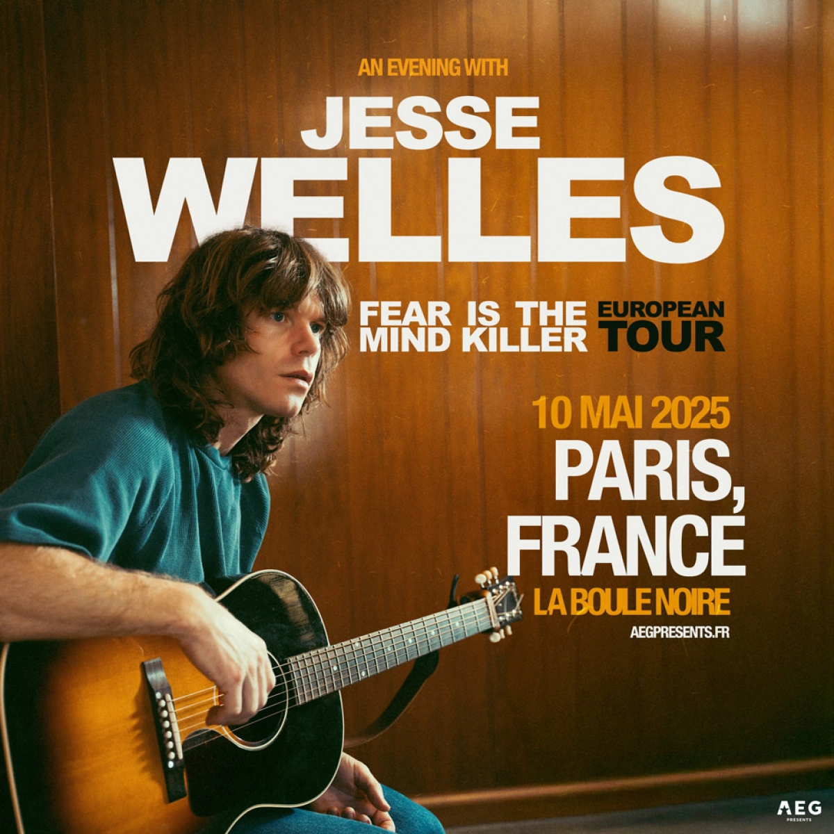Billets Jesse Welles (La Boule Noire - Paris)