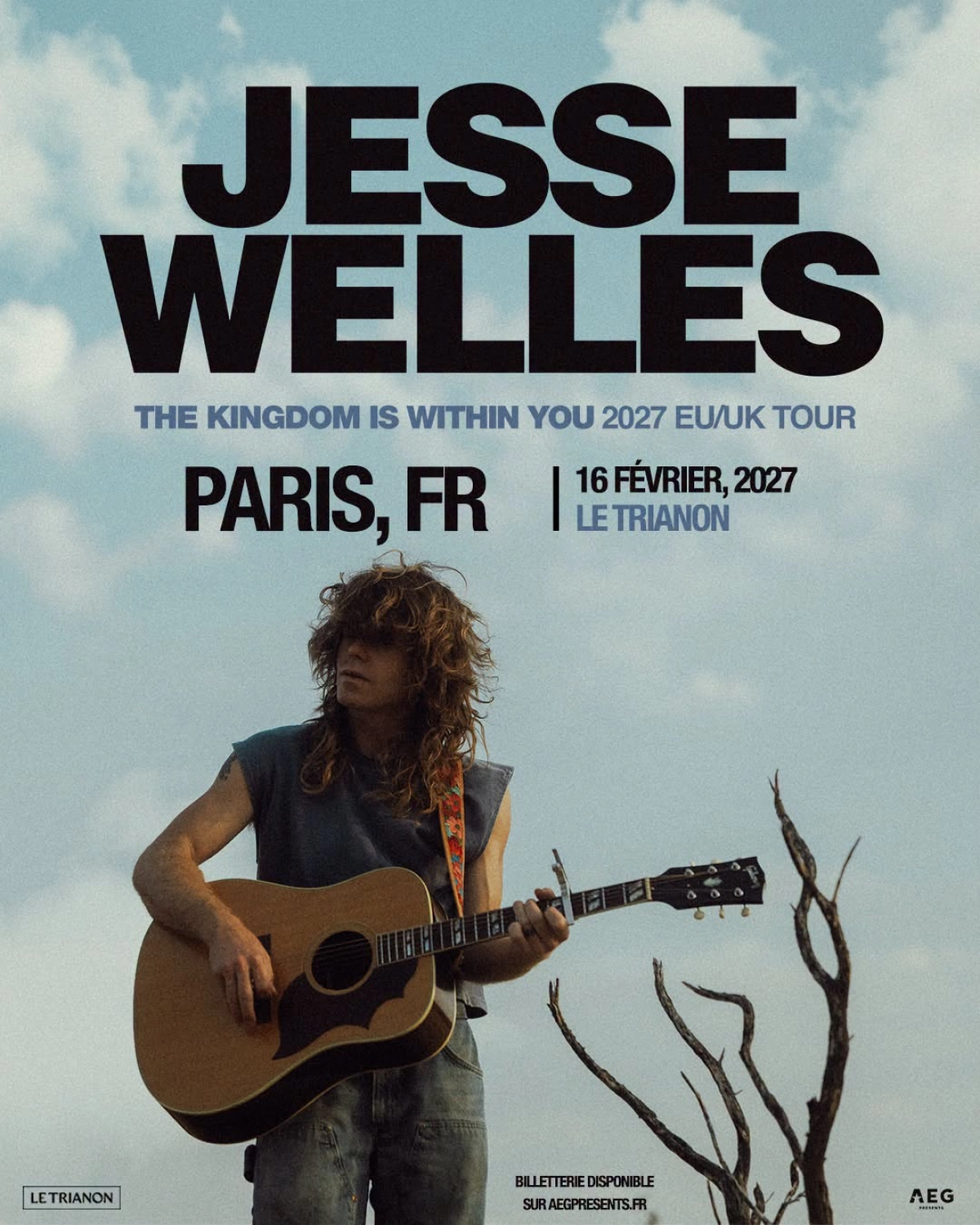 Jesse Welles at Le Trianon Tickets