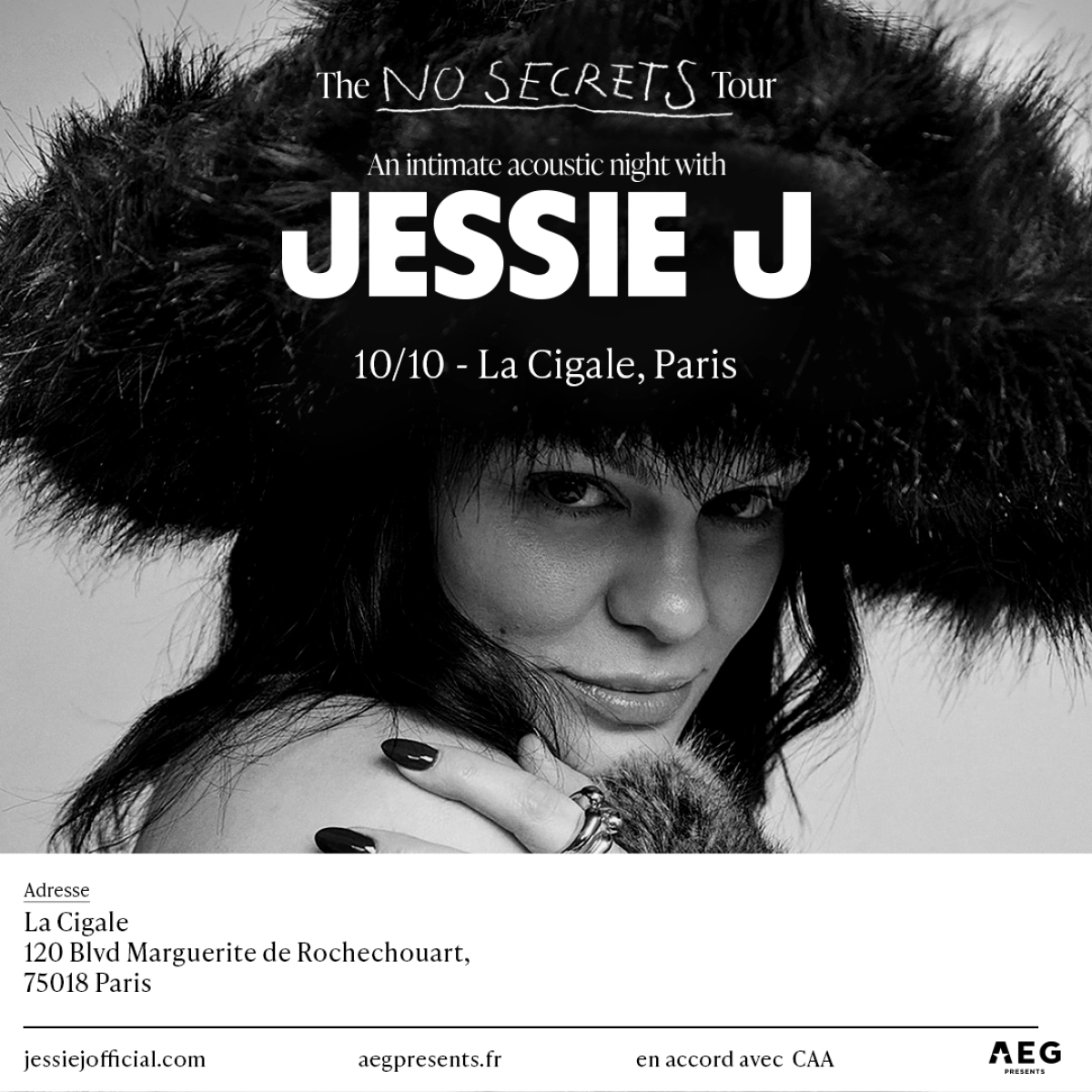 Billets Jessie J (La Cigale - Paris)