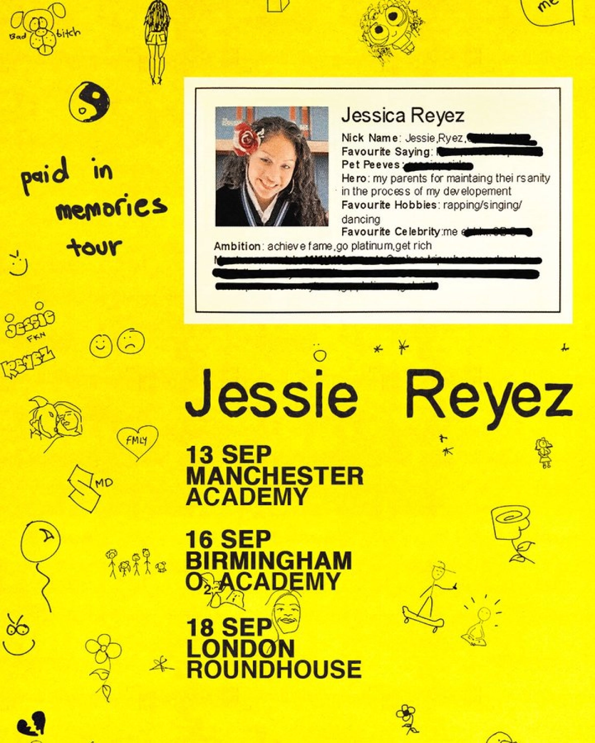 Billets Jessie Reyez (Manchester Academy - Manchester)