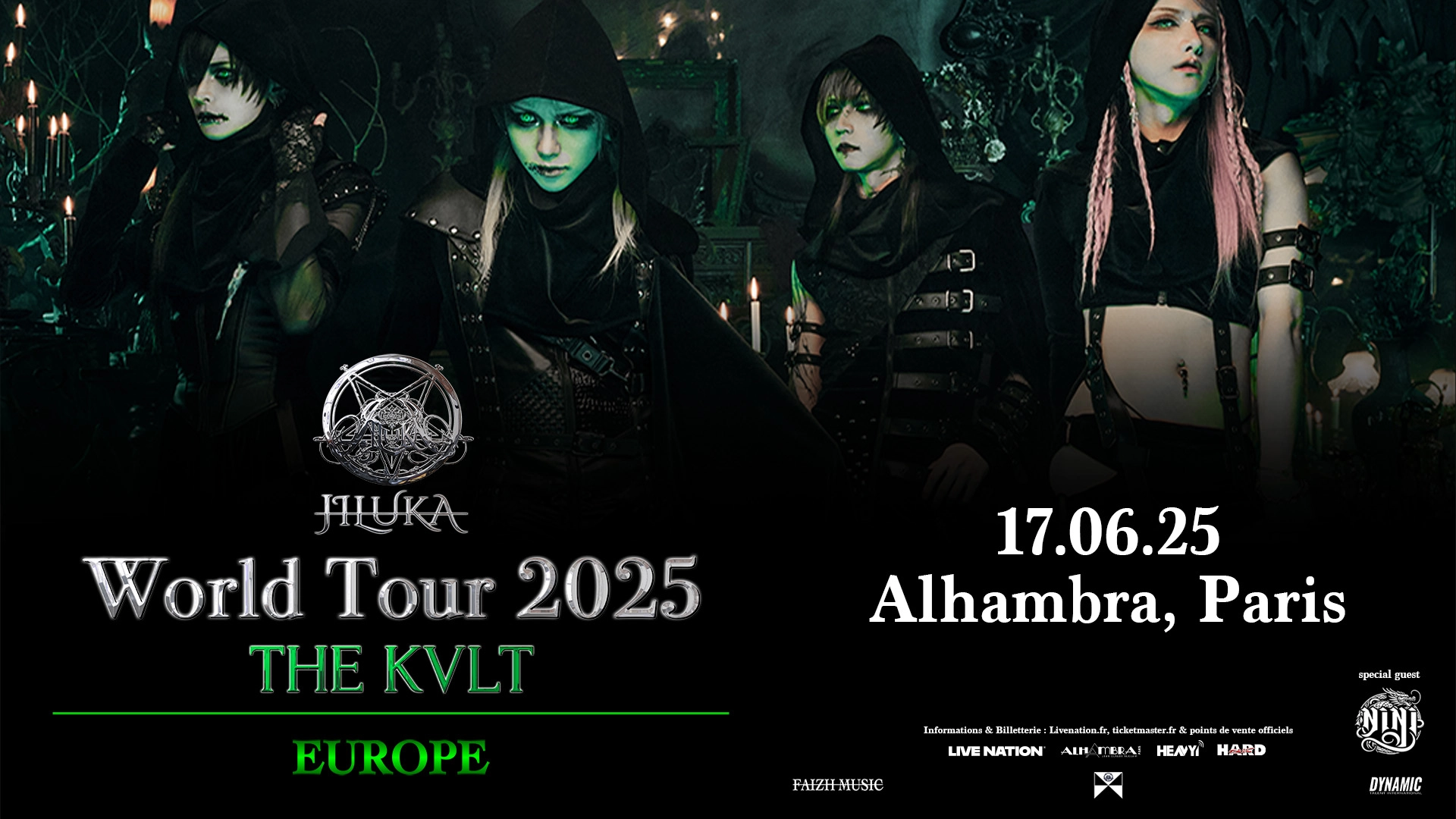 Billets Jiluka (Alhambra - Paris)