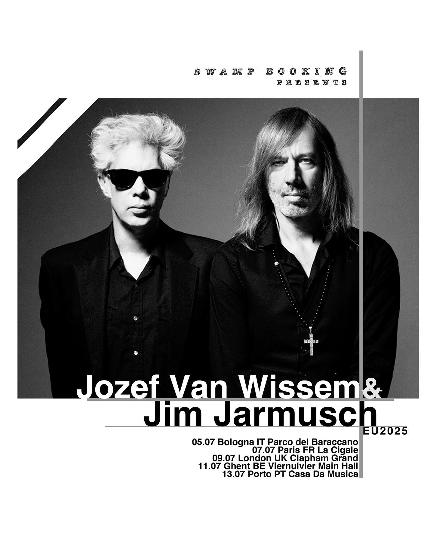Billets Jim Jarmusch - Jozef Van Wissem (La Cigale - Paris)