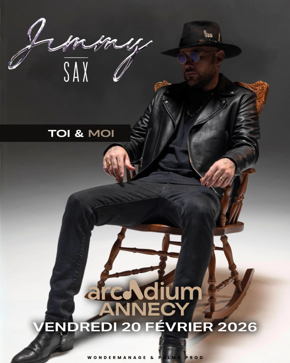 Billets Jimmy Sax (Arcadium - Annecy)