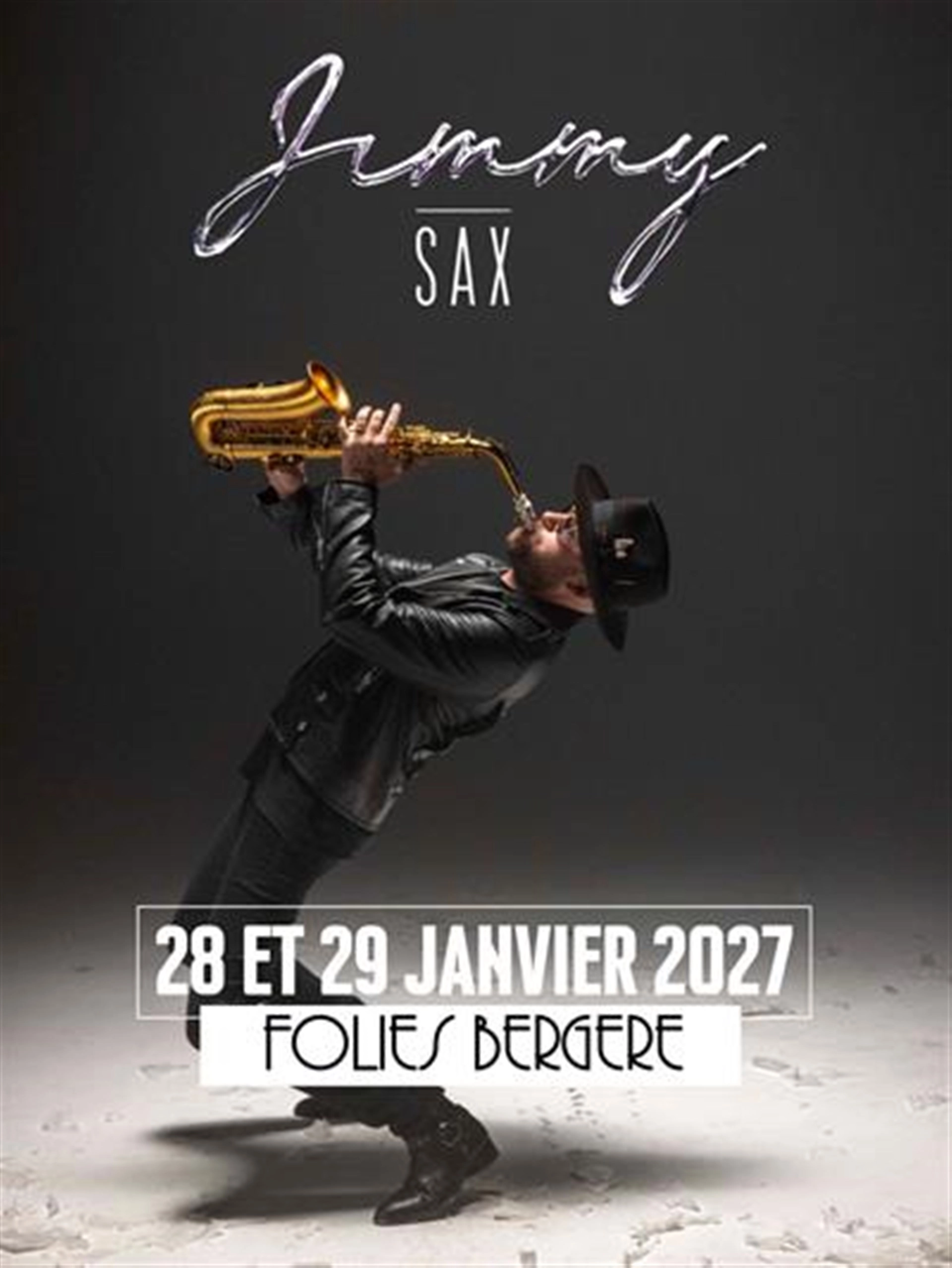 Billets Jimmy Sax (Folies Bergere - Paris)