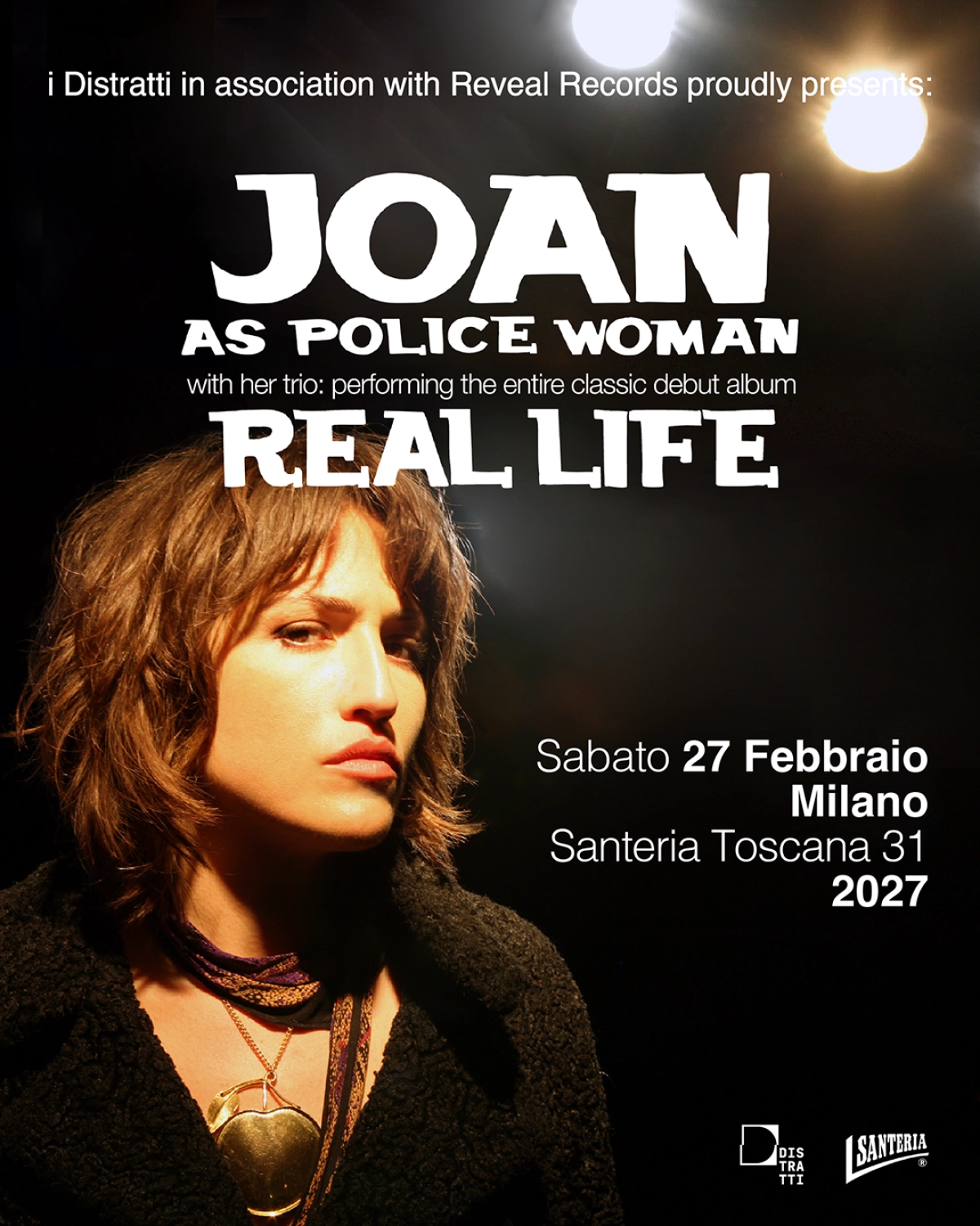 Joan As Police Woman at Santeria Toscana 31 Tickets