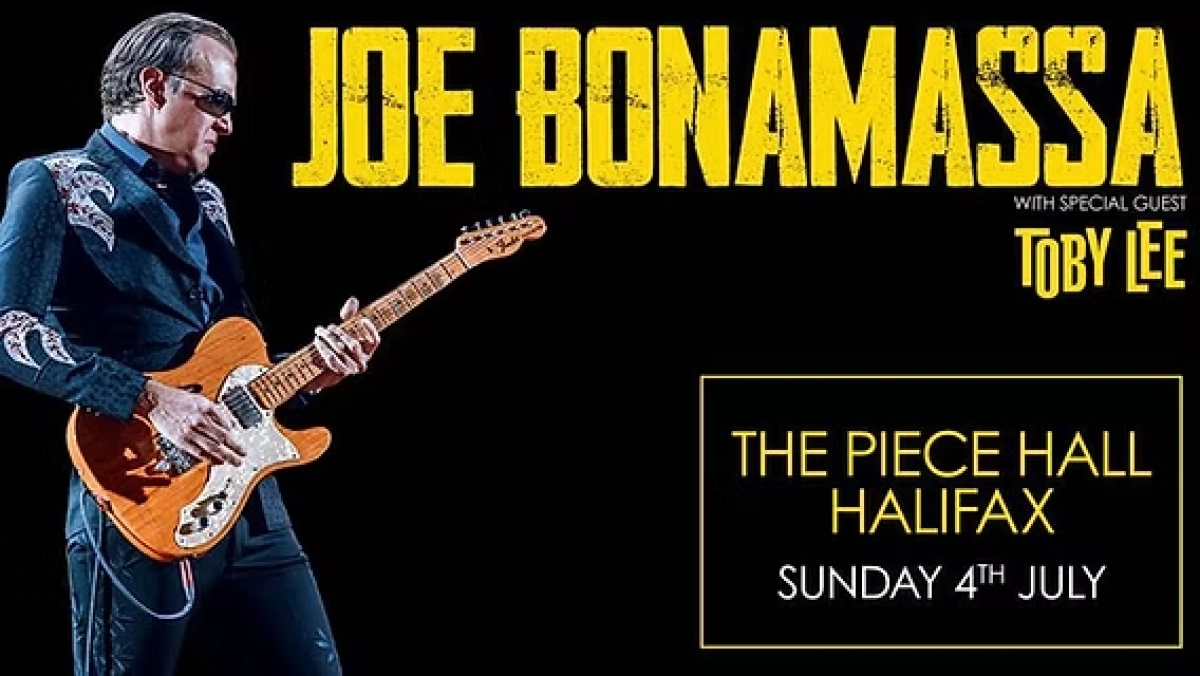 Joe Bonamassa en The Piece Hall Halifax Tickets