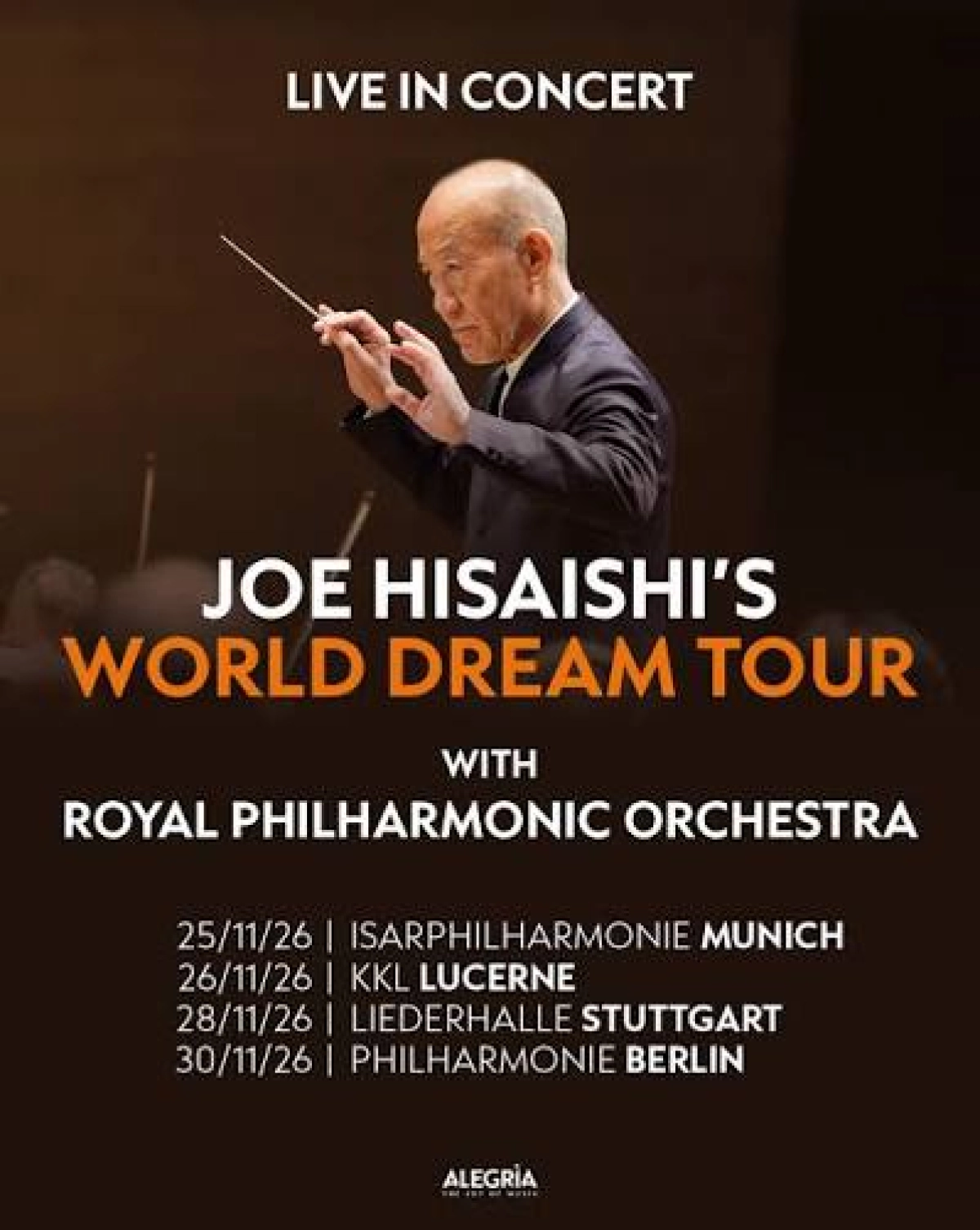 Billets Joe Hisaishi (Liederhalle Stuttgart - Stuttgart)