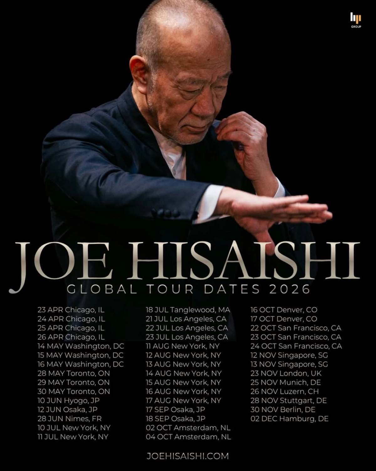 Joe Hisaishi at Royal Albert Hall Tickets