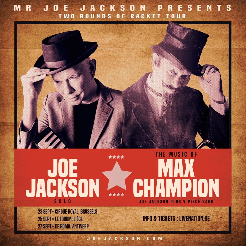 Joe Jackson en Le Forum Liege Tickets