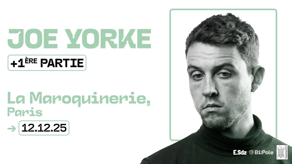 Billets Joe Yorke (La Maroquinerie - Paris)