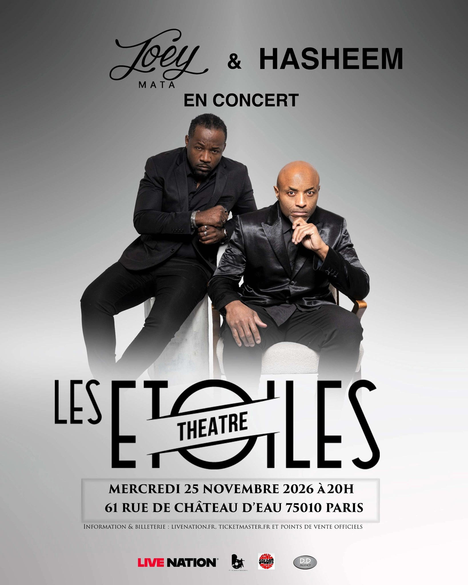 Joey Mata - Hasheem al Les Etoiles Tickets