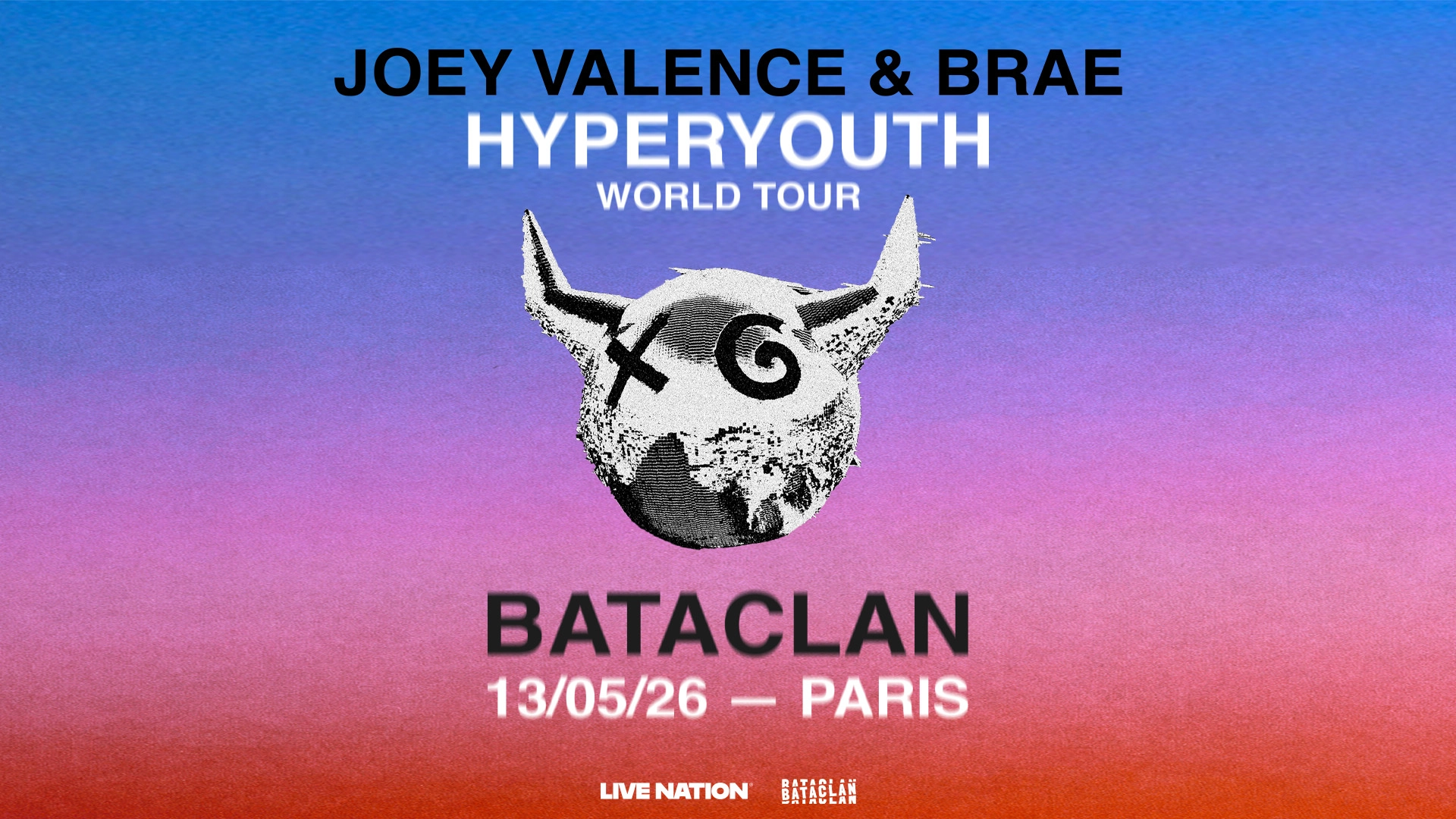 Joey Valence and Brae al Bataclan Tickets