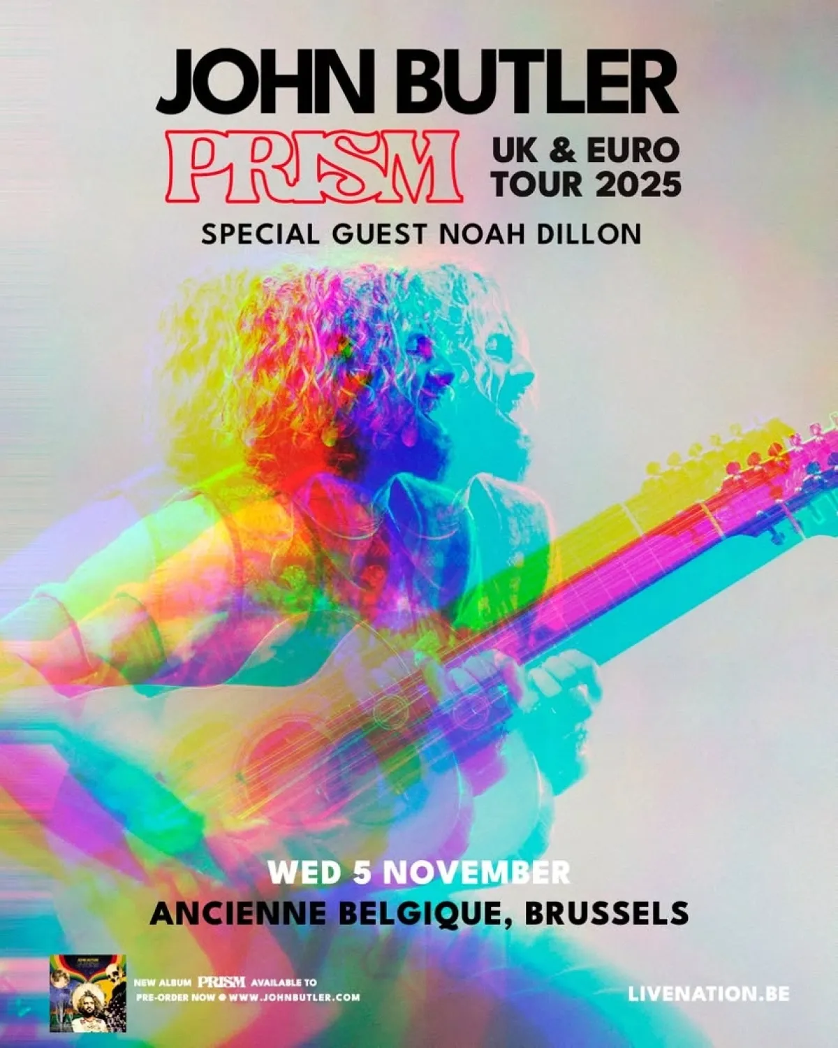 Billets John Butler (Ancienne Belgique - Bruxelles)