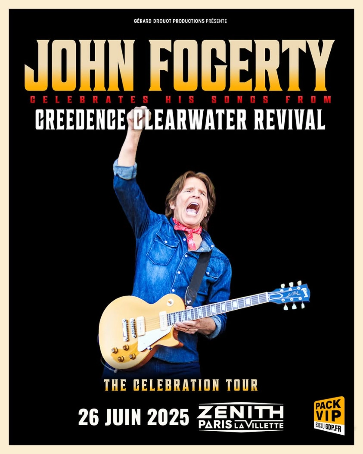 Billets John Fogerty (Zenith Paris - Paris)
