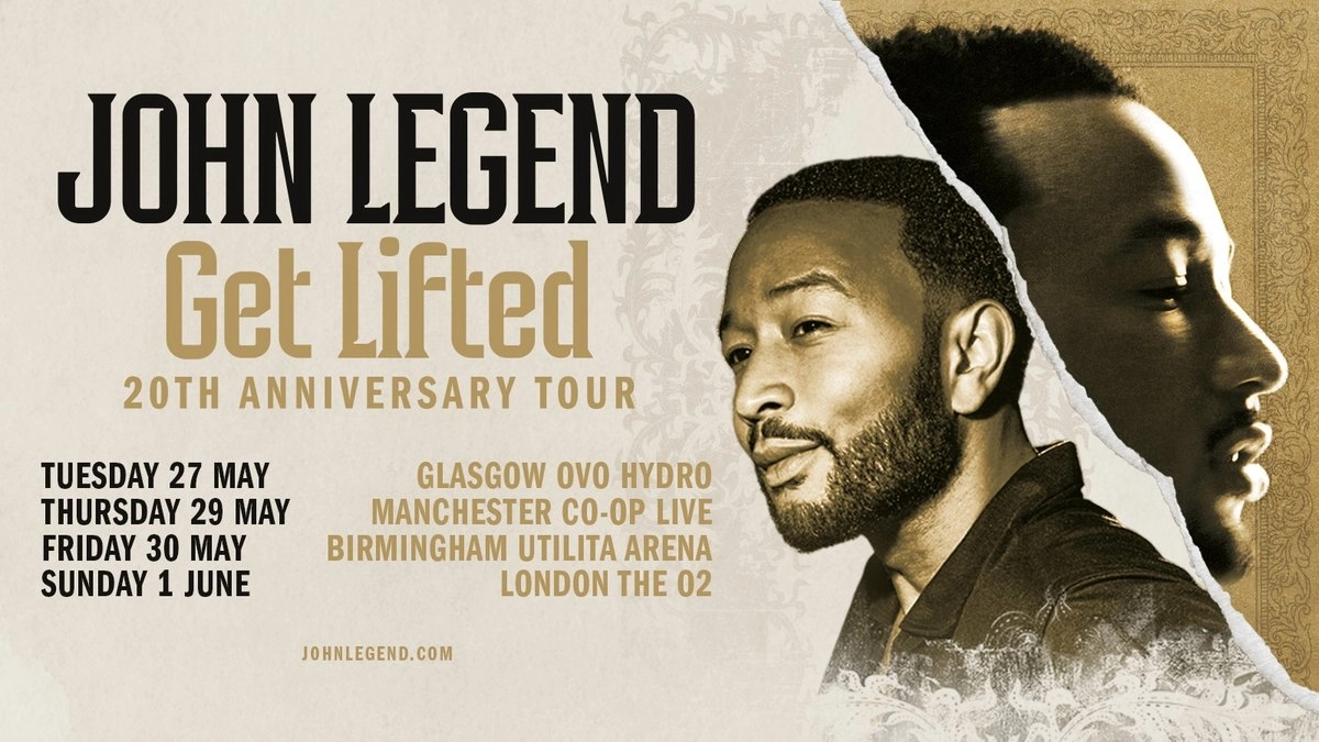 Billets John Legend (Co-op Live - Manchester)