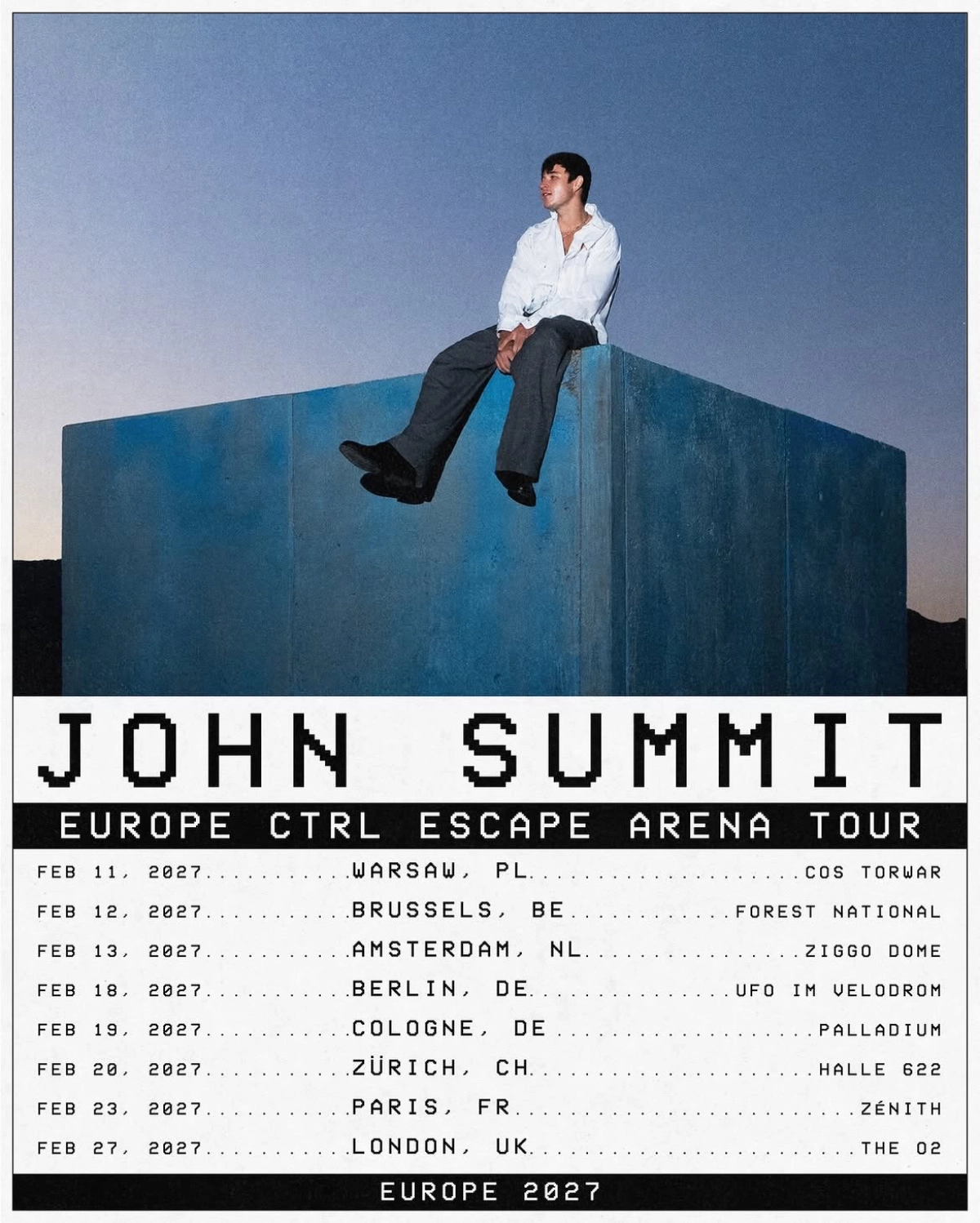 John Summit in der Velodrom Berlin Tickets