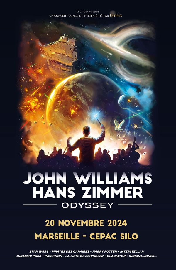 John Williams Hans Zimmer Odyssey en Le Silo Tickets