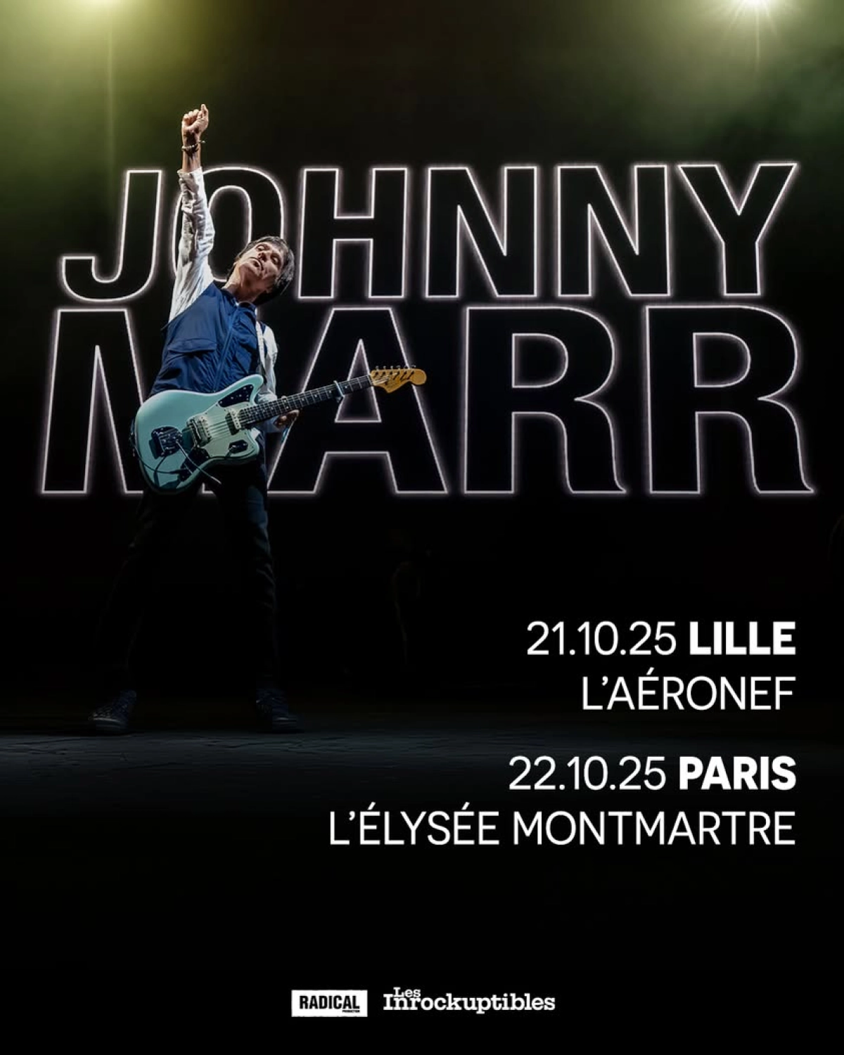 Billets Johnny Marr (Aeronef - Lille)