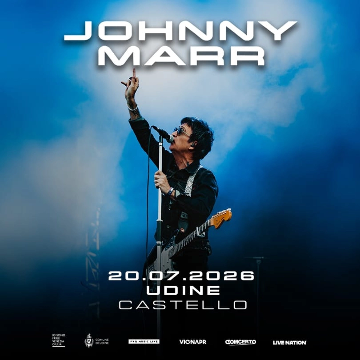 Johnny Marr at Piazza Castello Udine Tickets