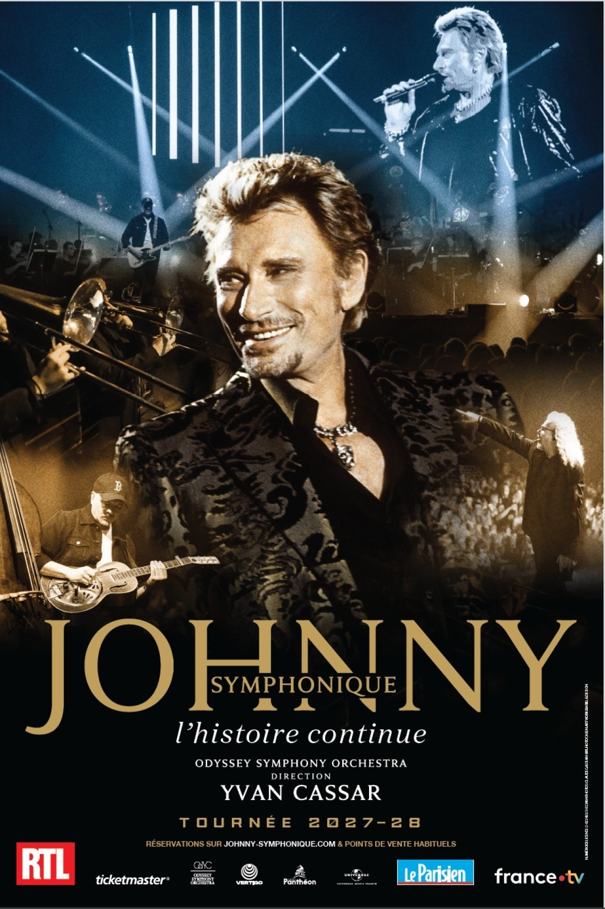 Johnny Symphonique Tour at Zenith Dijon Tickets