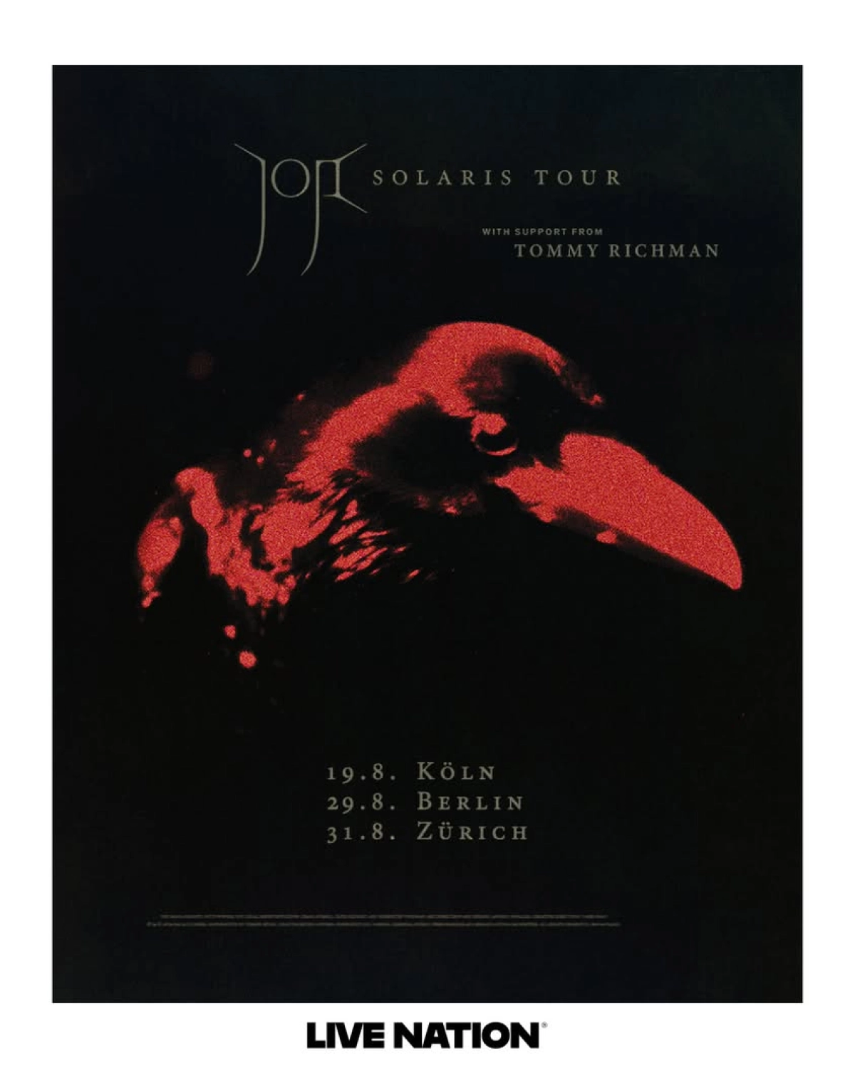 Billets Joji (Lanxess Arena - Cologne)