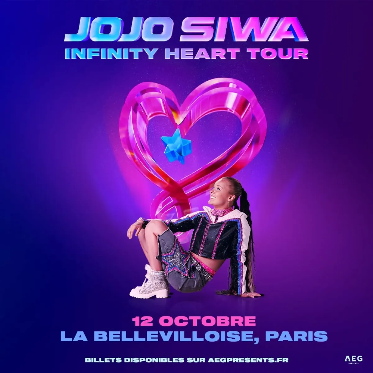 Billets Jojo Siwa (La Bellevilloise - Paris)