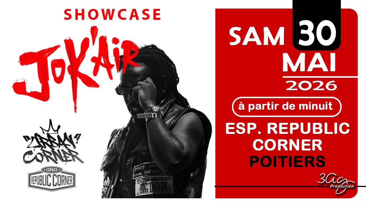 Jok'air - Showcase at Espace Republic Corner Tickets