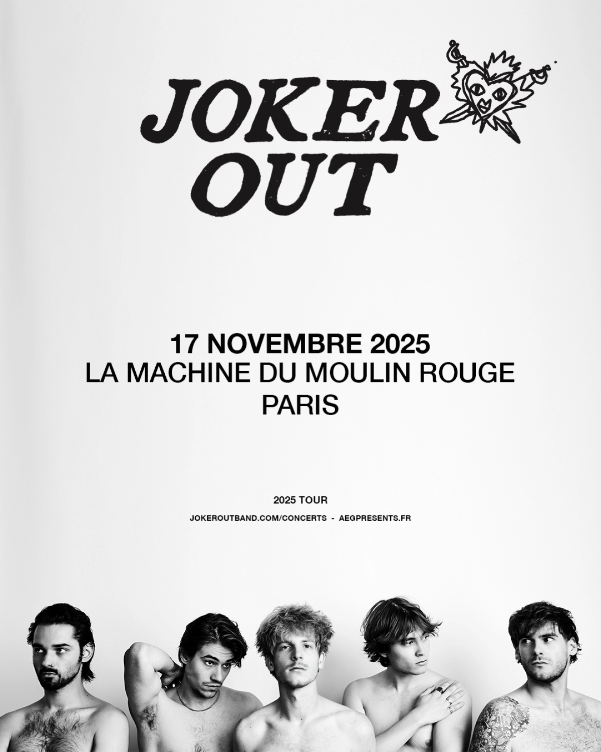 Billets Joker Out (La Machine du Moulin Rouge - Paris)