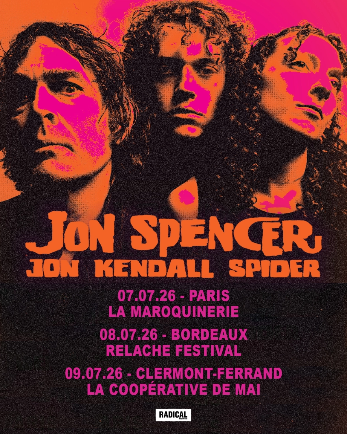Jon Spencer at La Cooperative de Mai Tickets