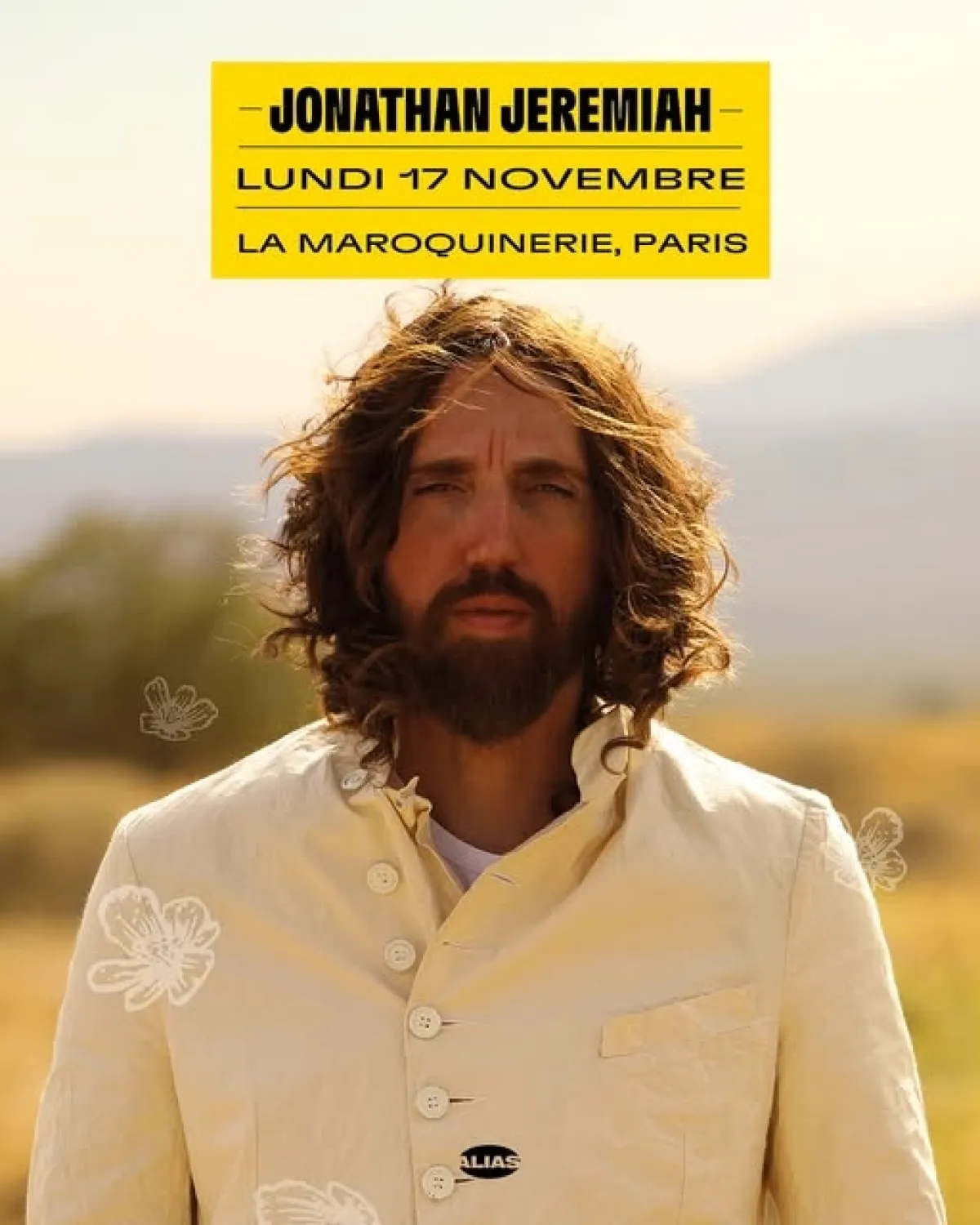 Billets Jonathan Jeremiah (La Maroquinerie - Paris)