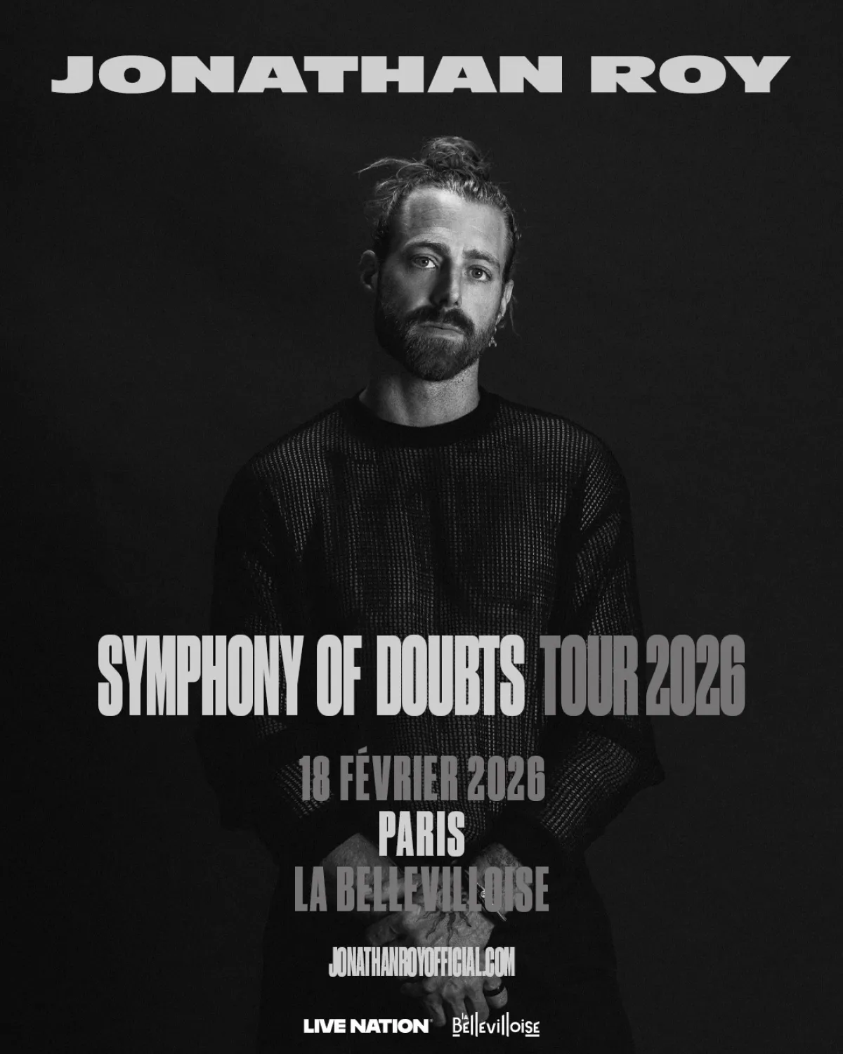 Billets Jonathan Roy (La Bellevilloise - Paris)