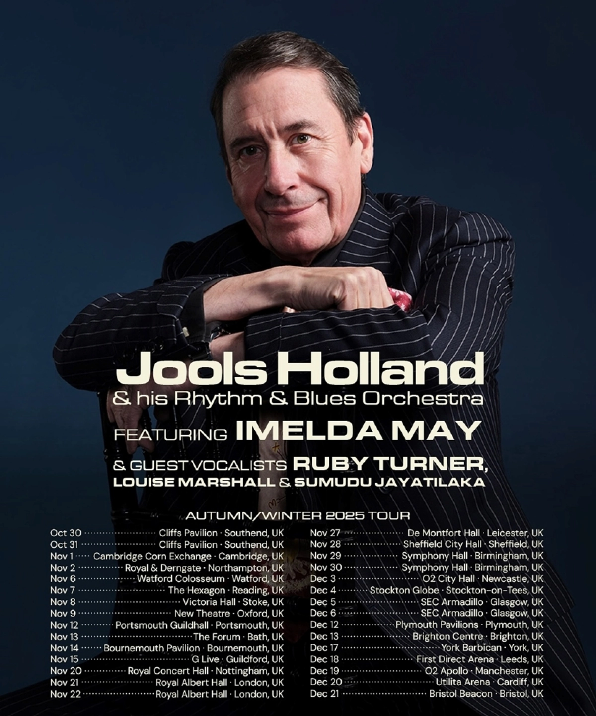 Jools Holland at Royal Albert Hall Tickets