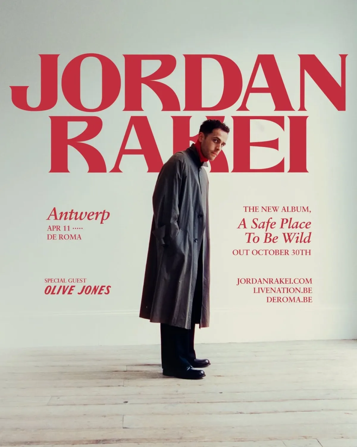 Jordan Rakei at De Roma Tickets