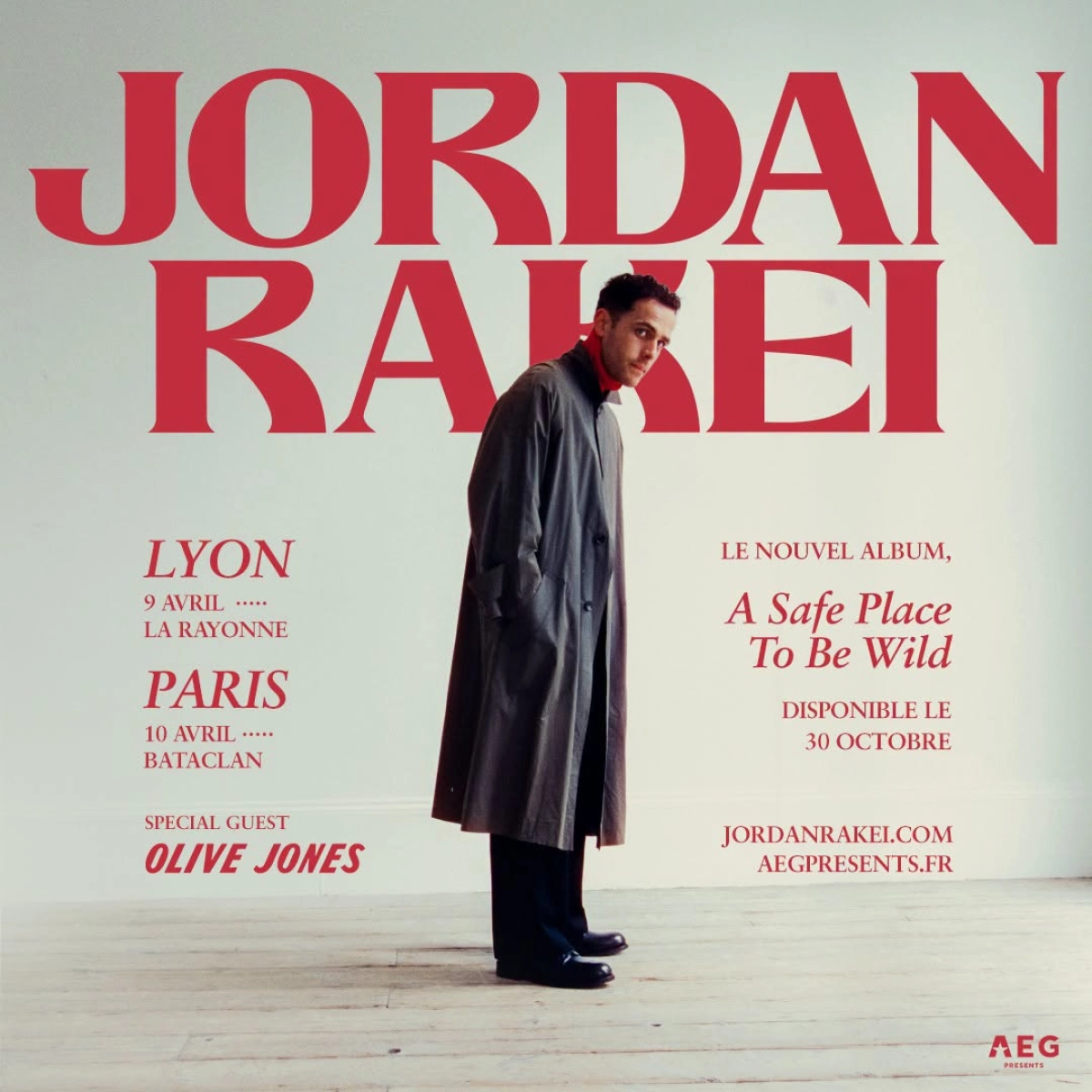 Jordan Rakei at La Rayonne Tickets