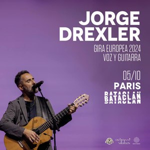 Jorge Drexler in der Bataclan Tickets