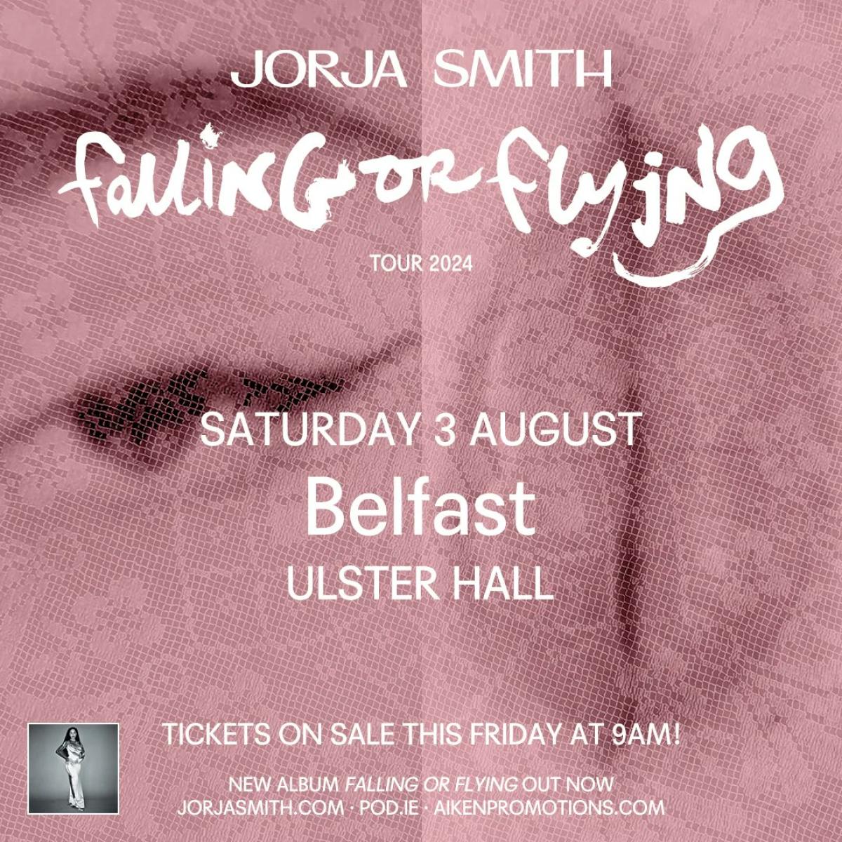 Billets Jorja Smith (Ulster Hall Belfast - Belfast)