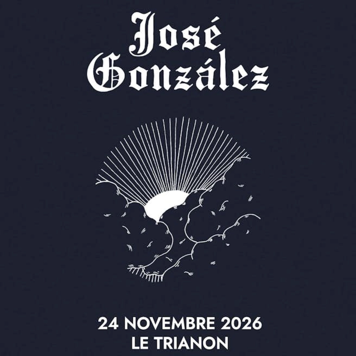 Jose Gonzalez en Le Trianon Tickets