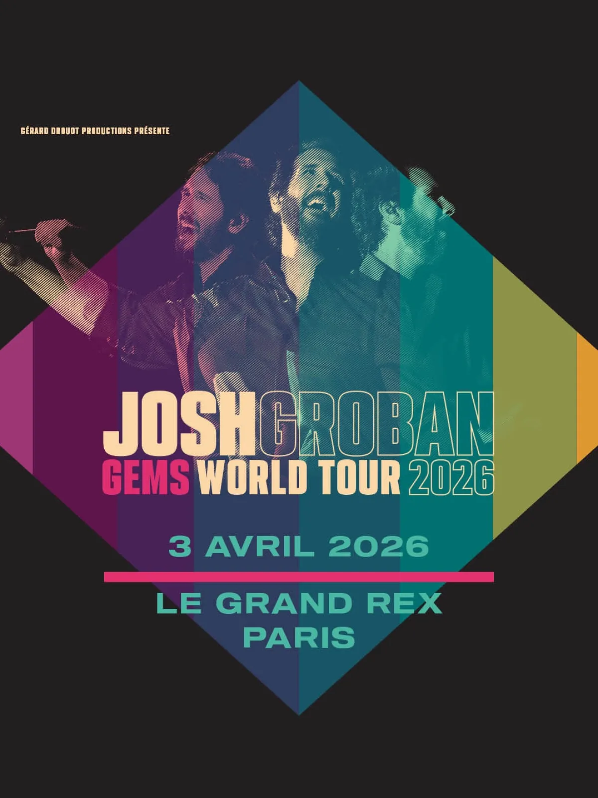 Billets Josh Groban (Le Grand Rex - Paris)