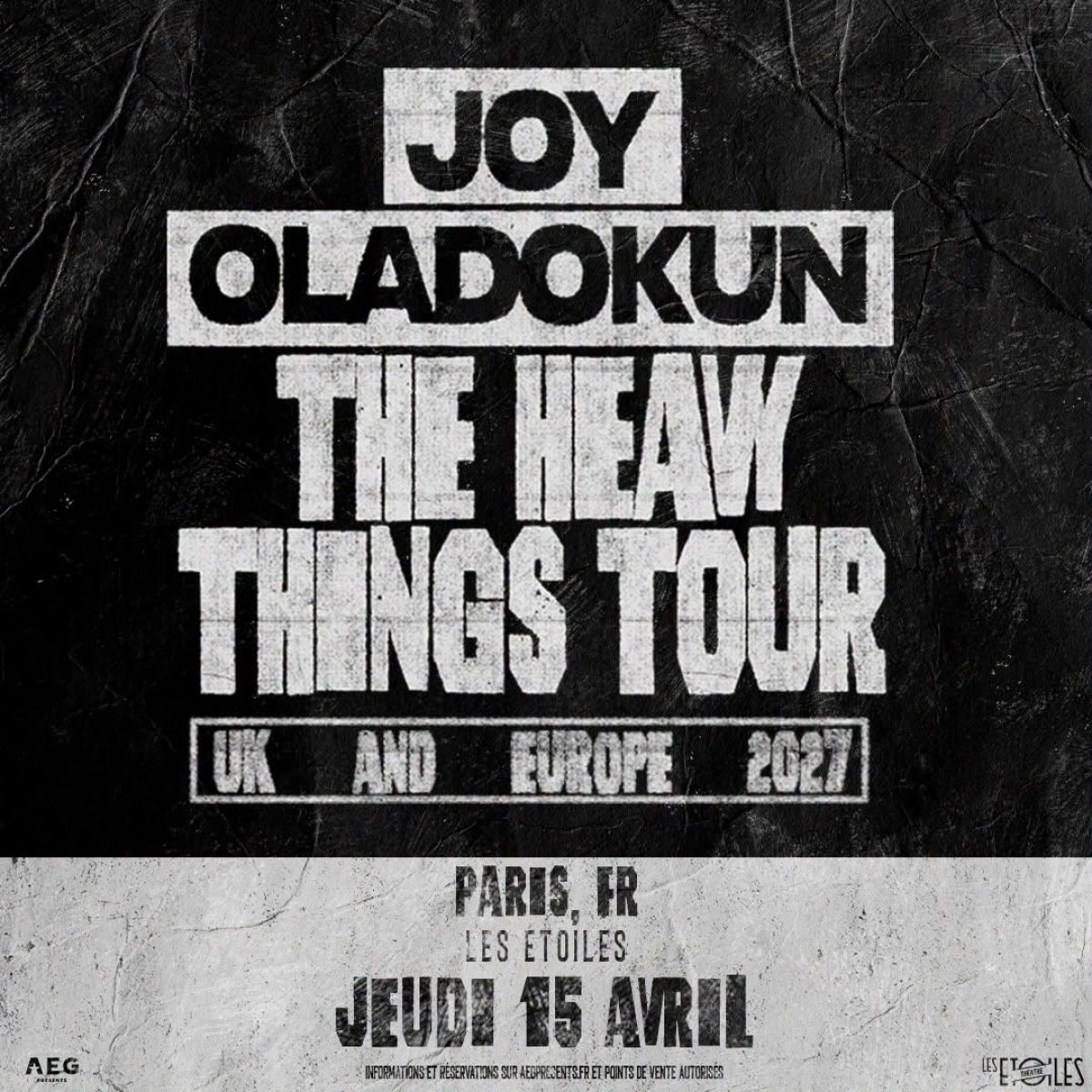 Joy Oladokun at Les Etoiles Tickets