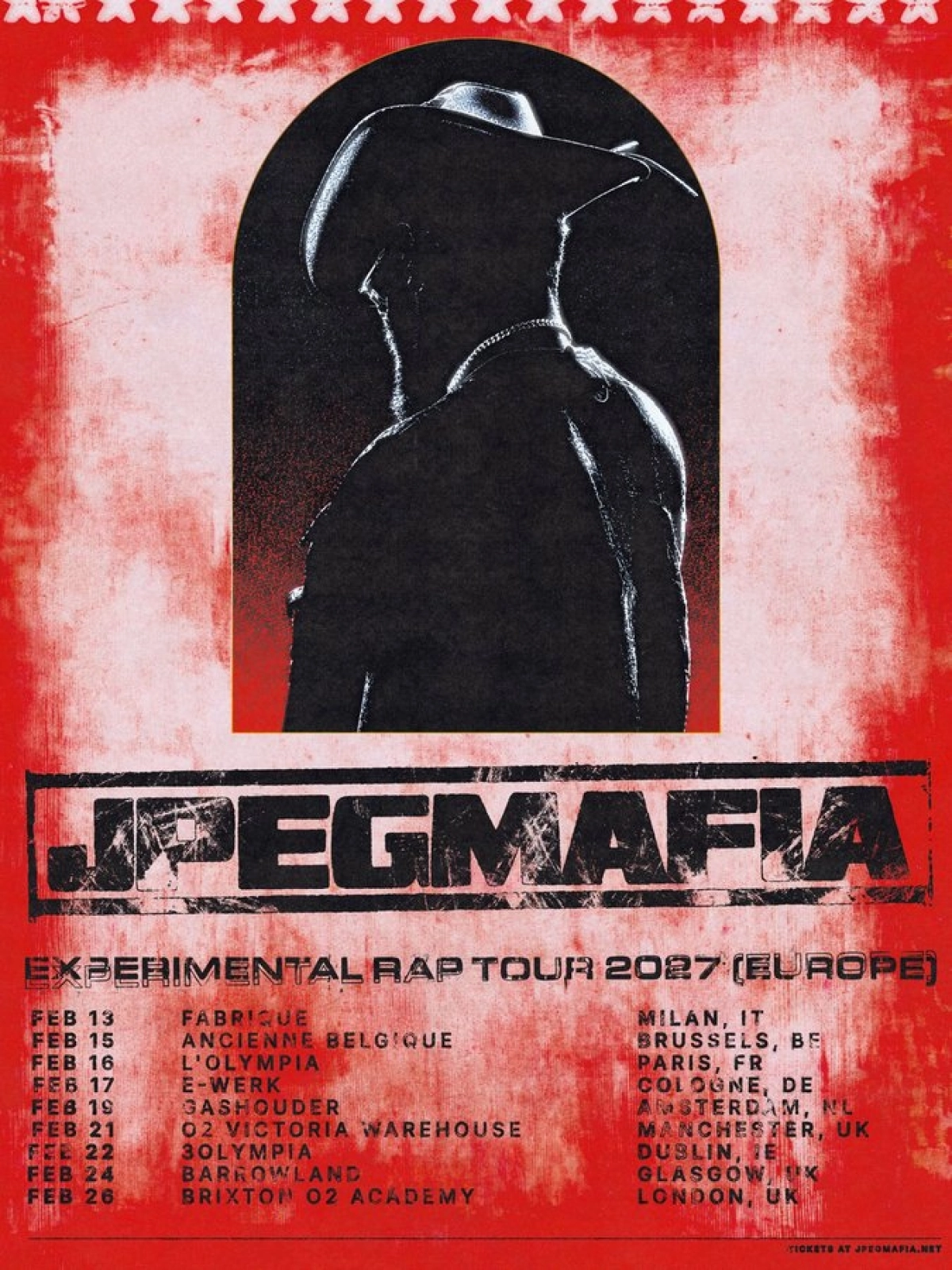 Billets JPEGMafia (Olympia - Paris)