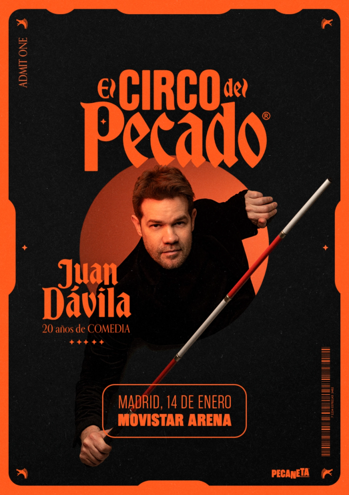 Billets Juan Dávila (Movistar Arena Madrid - Madrid)