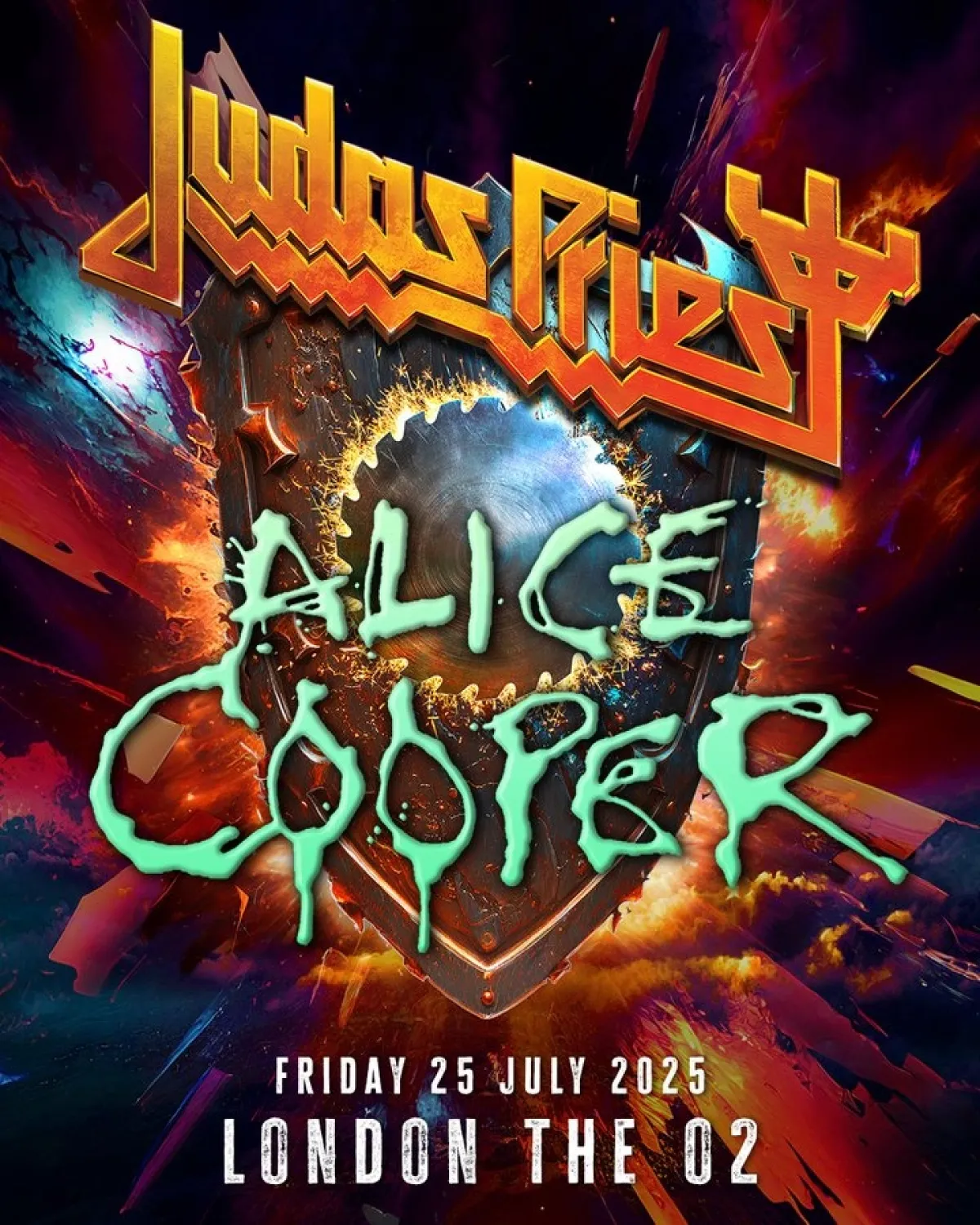 Billets Judas Priest - Alice Cooper (O2 Arena - Londres)