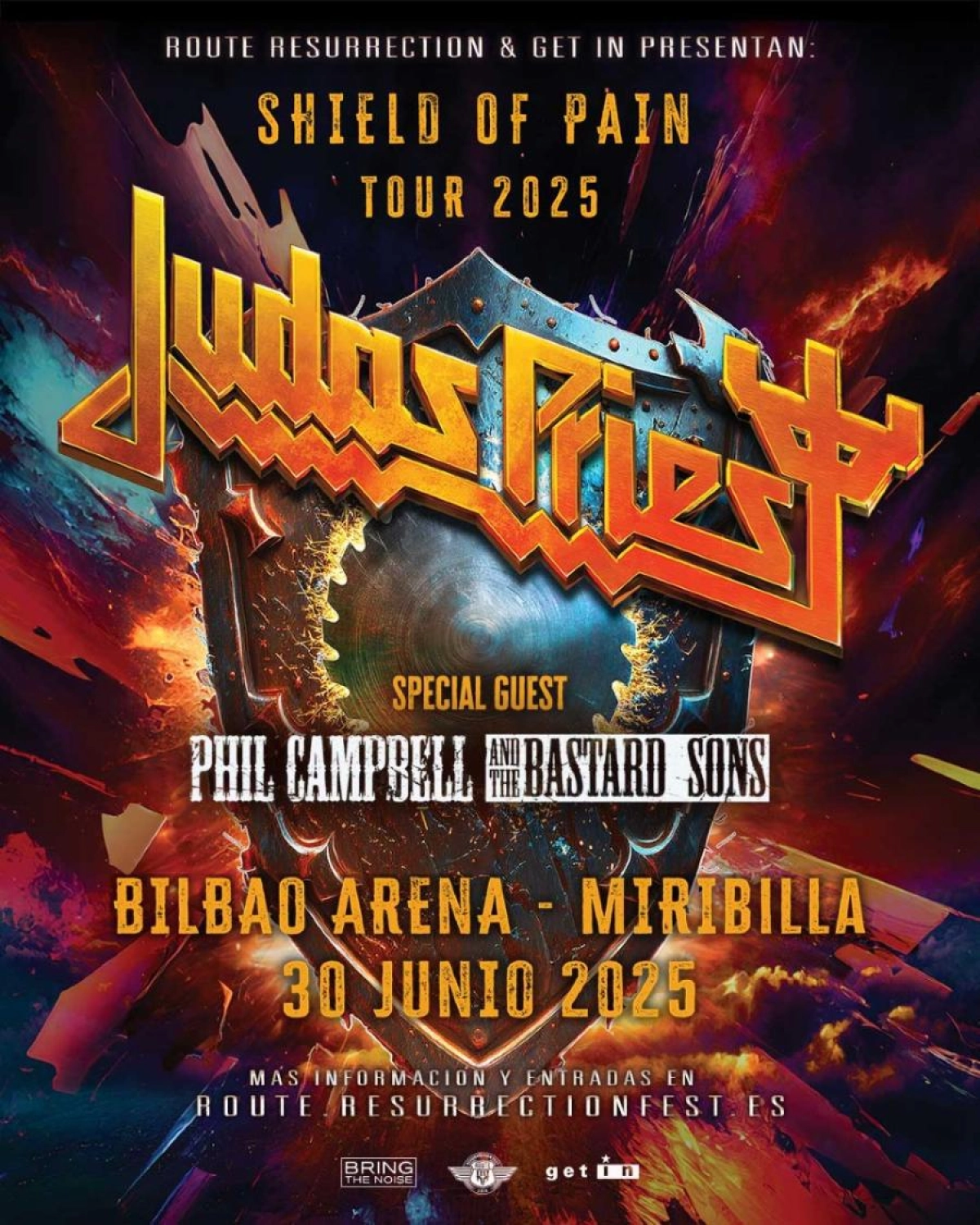 Billets Judas Priest (Bilbao Arena - Bilbao)