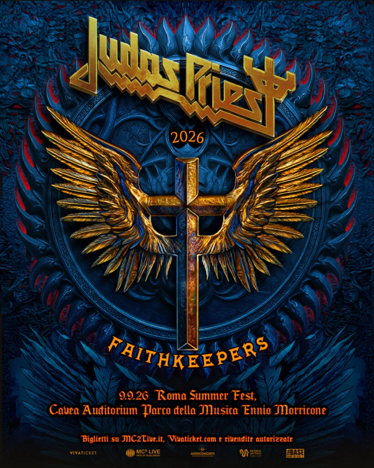 Billets Judas Priest (Cavea Auditorium Parco della Musica - Rome)