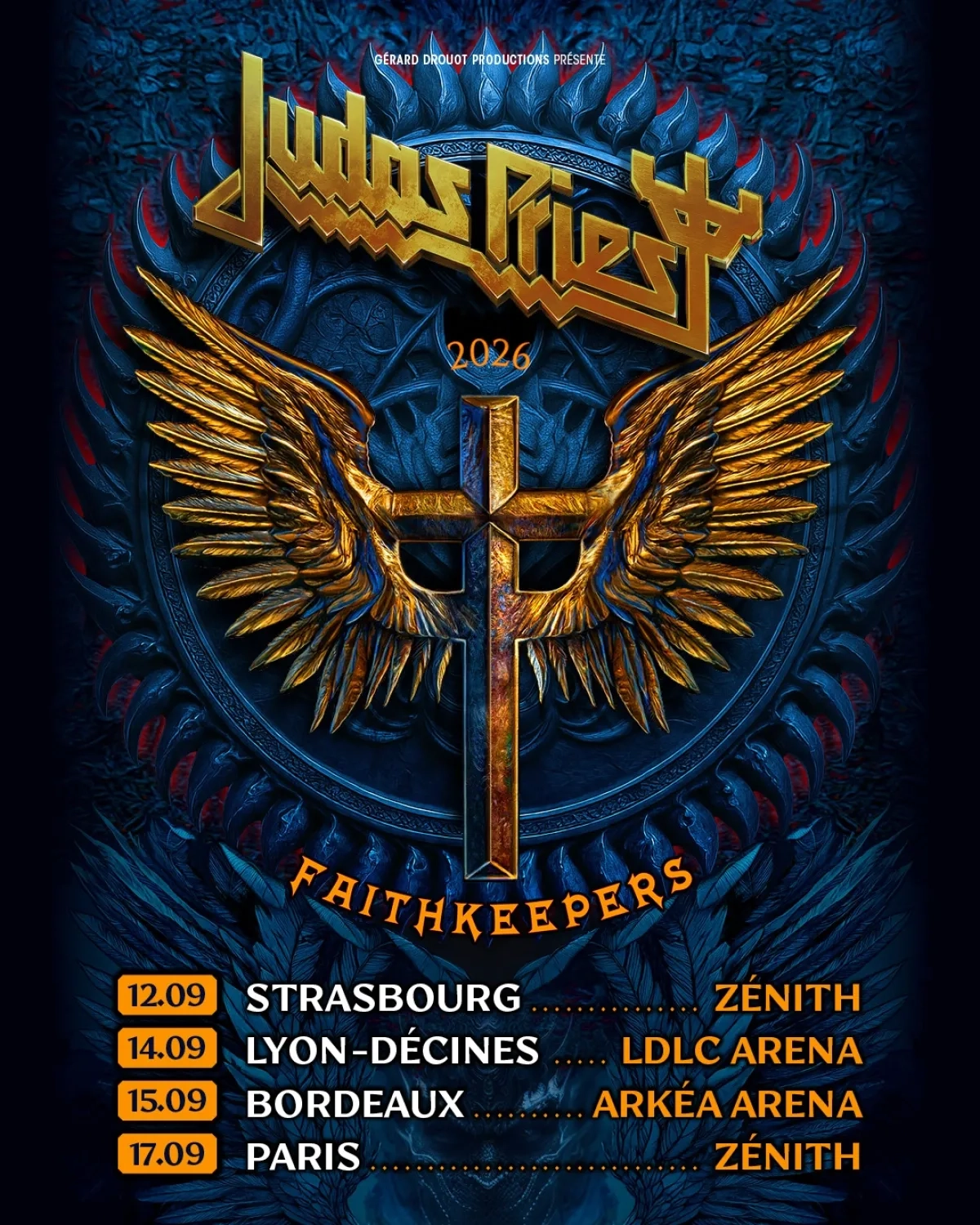 Billets Judas Priest (Zenith Strasbourg - Strasbourg)